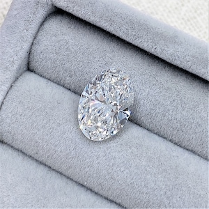 4 Carat Oval Loose Lab Grown 4ct Diamond