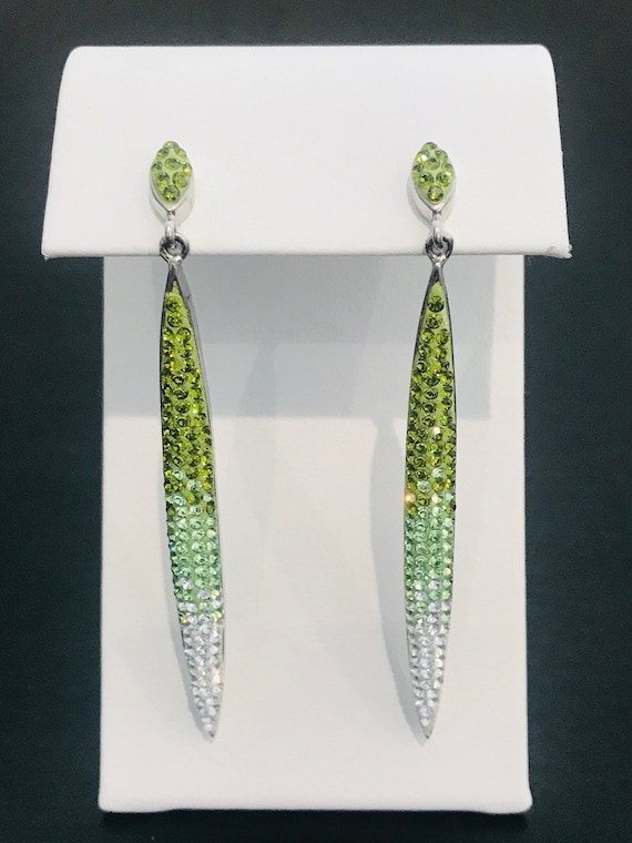 Swarovski Crystal Ombre Drop Earrings