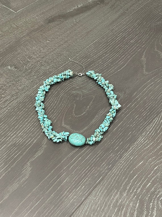 576 Carat Turquoise Necklace