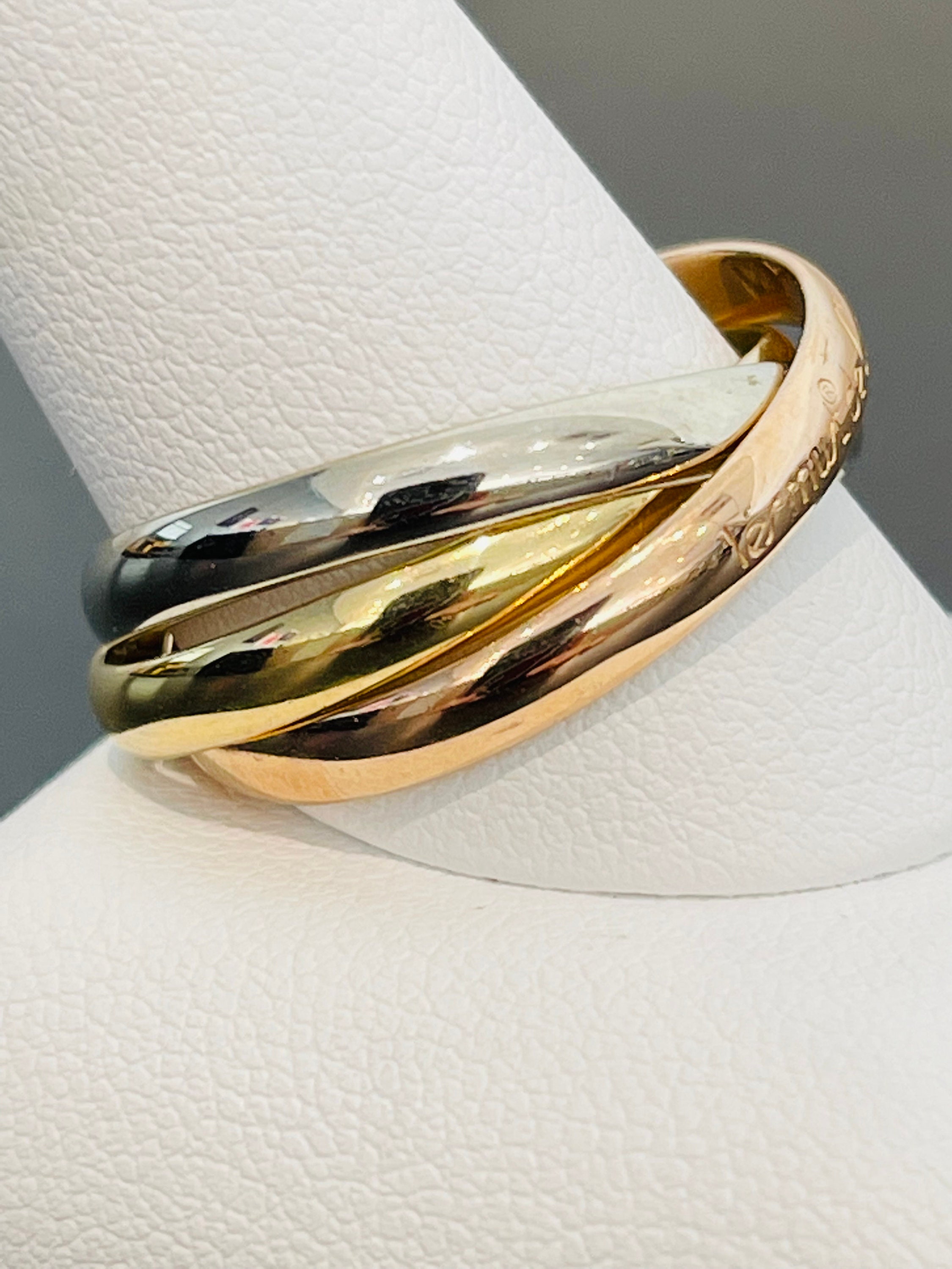 Cartier Trinity 18K 