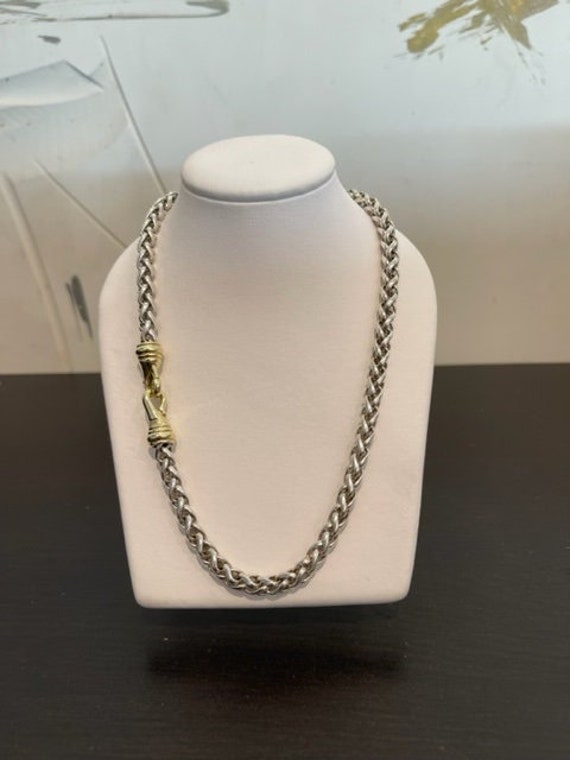 David Yurman 6mm 16 Inch Wheat Chain in 14K Yello… - image 1