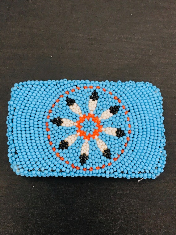 Native American Handmade Belt Buckle - image 4