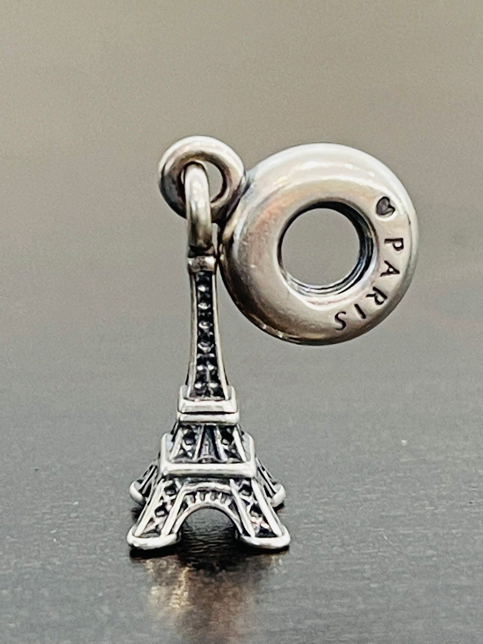 Licensed Pandora Paris Eiffel Tower Charm in Sterling Silver Etsy