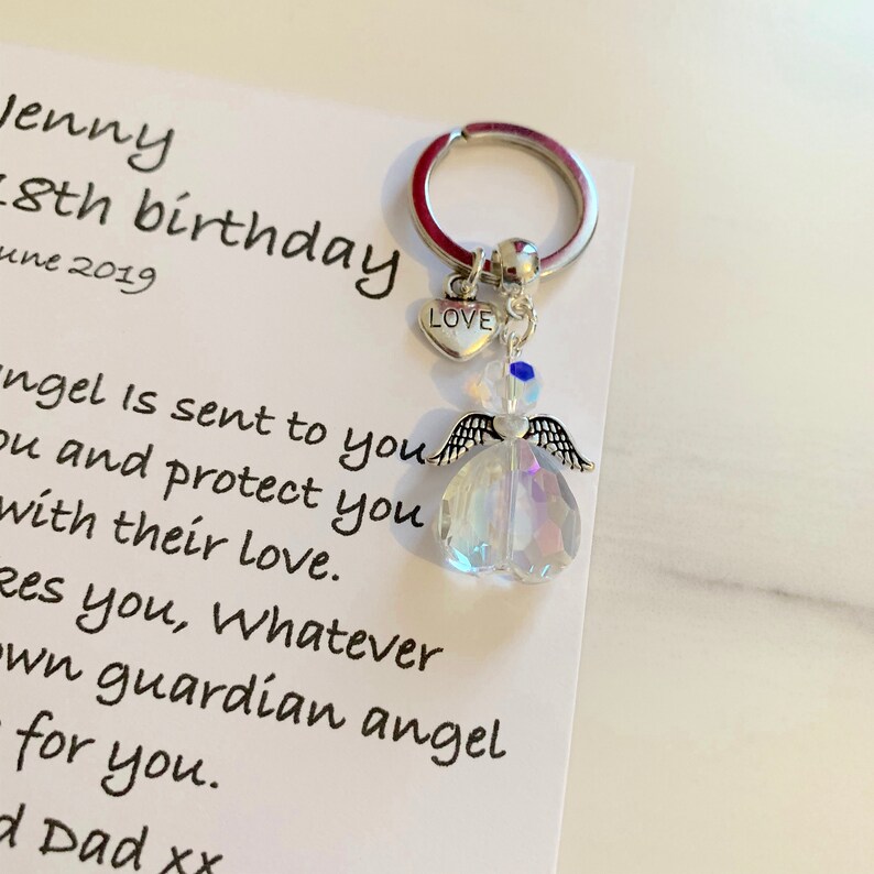 18th birthday gift 18th birthday girl gift guardian angel