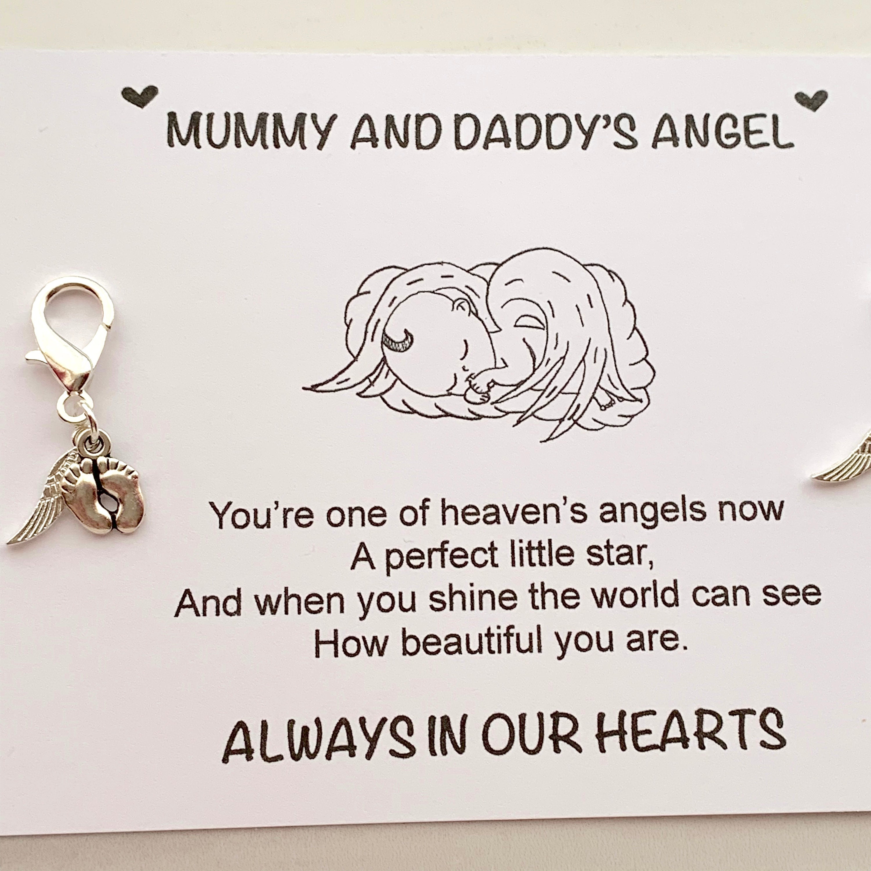 Miscarriage Gift Baby Loss Gift Thinking of You Card Baby Etsy