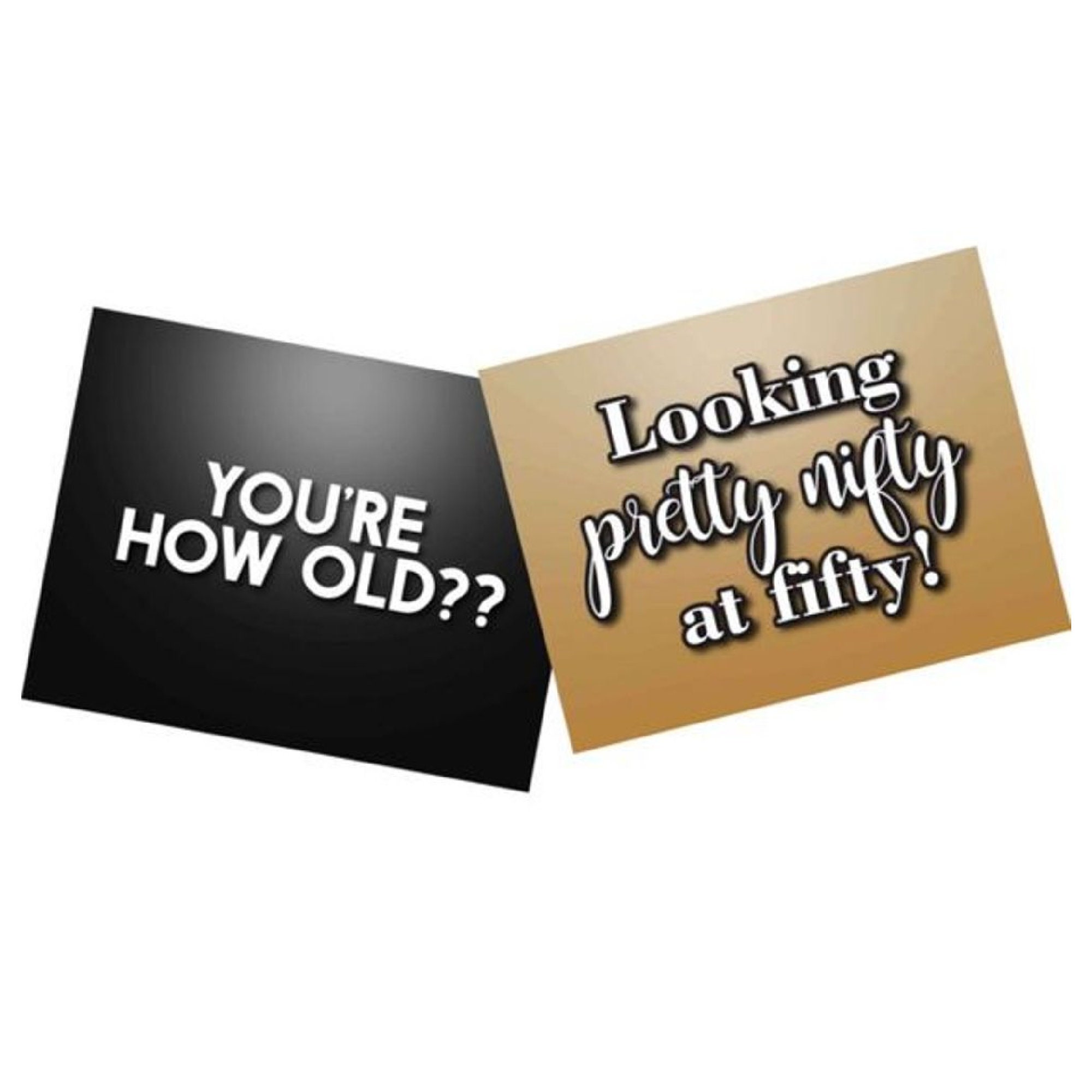 50th Birthday Photo Booth Props DIGITAL DOWNLOAD PDF File Set of 12 - Etsy
