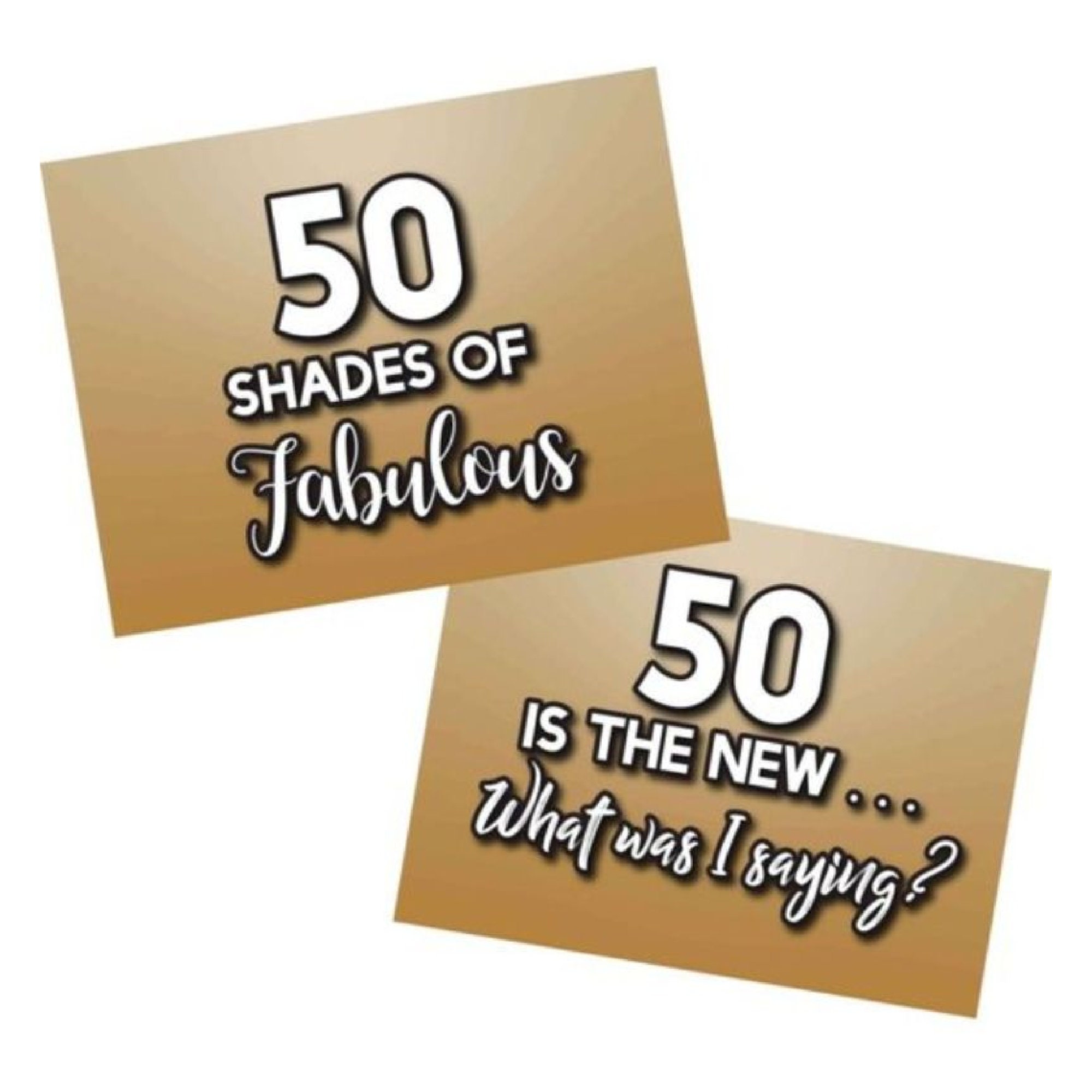 50th Birthday Photo Booth Props DIGITAL DOWNLOAD PDF File Set of 12 - Etsy
