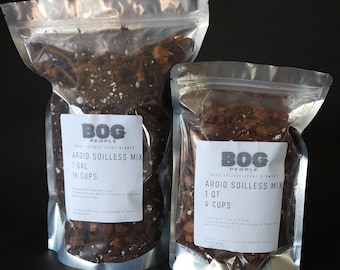 Soilless Aroid Mix, Peat-Free Potting for Monstera, Philodendron, Anthurium
