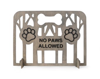 Custom Freestanding Dog Gate – Indoor Wooden Pet Barrier for Stairs, Hallways & Doorways | No Drill Puppy Room Divider Fence, Portable