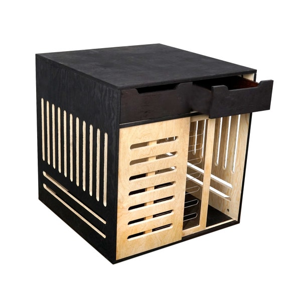 Image showcasing Modern Dog Crate - Etsy