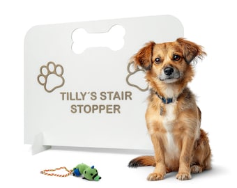 Standing Wooden Dog Barrier for Home, Freestanding Indoor Pet Gate with Personalization Options, Lightweight Pet Divider