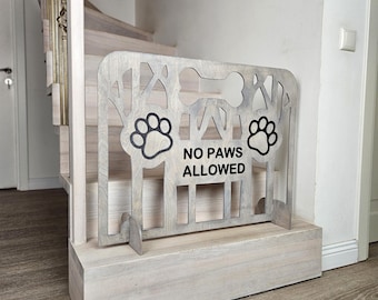 Barriera per animali domestici da interno e cancelletto per cuccioli indipendente, ferma-cani senza foratura per casa, scale, ingressi, divisorio per la stanza dei cuccioli e divisorio per la stanza