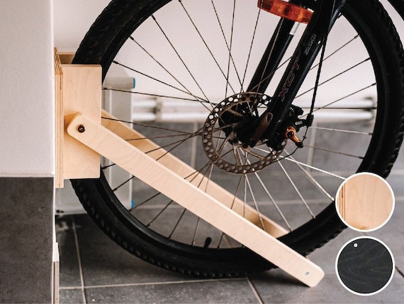 How to Make a Simple Wooden Bicycle Mountain Bike Stand 