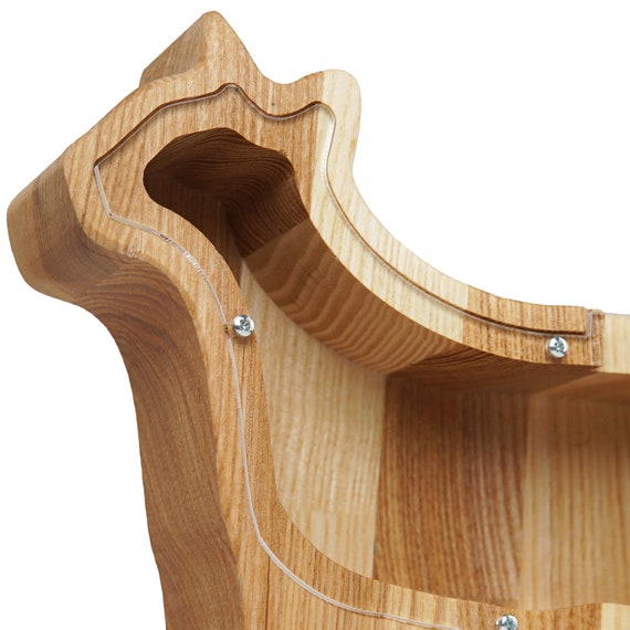 Tirelire Personnalisée Prénom En Bois Pour Bébé - Tirelire Lettres Transparente Créative Cadeau Baptême Garçon Fille Tirelire Personnalisée Prénom En Bois Pour Bébé - Tirelire Lettres Transparente Créative Cadeau Baptême Garçon Fille