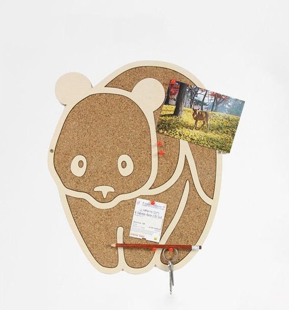 Wall Cork Board Easy Attaching Pin Board Memo Board Etsy