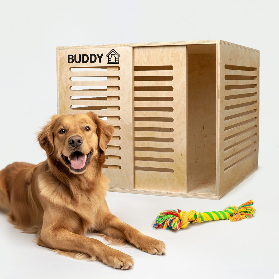 Photo inspiration: Personalized Modern Dog House Indoor Custom Dog Crate Handmade Dog Photo Inspiration