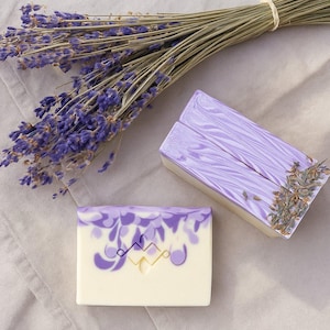 Handmade Lavender Oat Soap Bar: Vegan Artisan Skincare