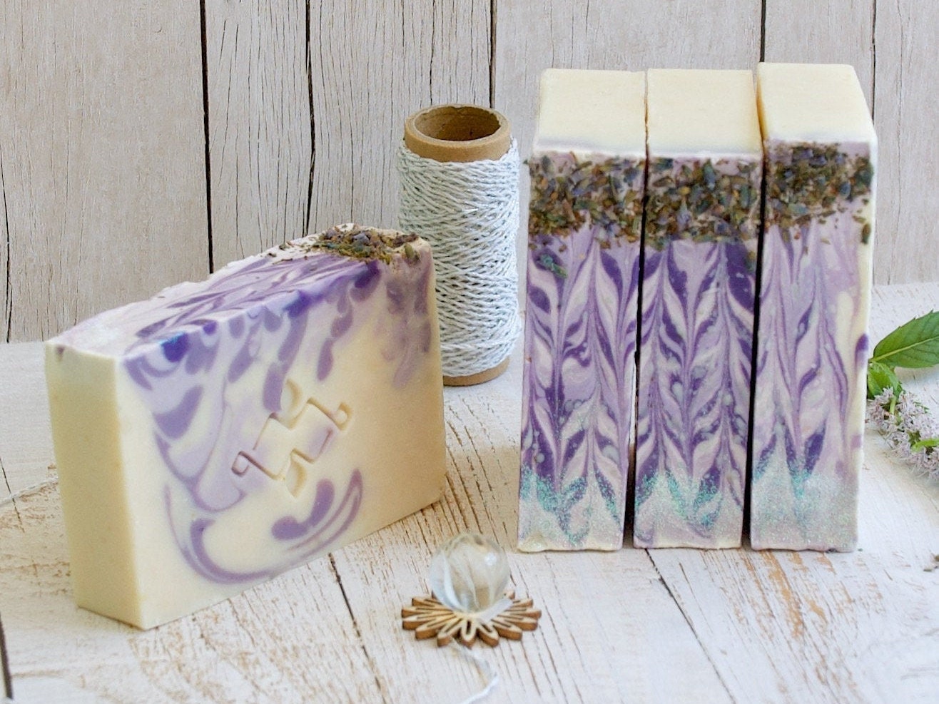 Natürliche Lavendelseife Geschenk für Blumenliebhaber Etsy