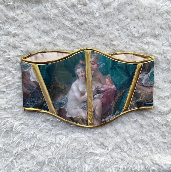 Handmade Underbust Corset Belt • the Birth of Venus  display picture 1