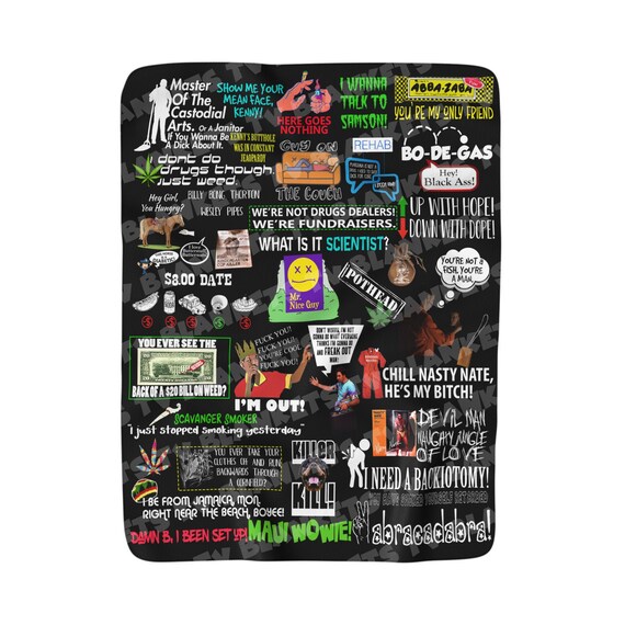 Half Baked Movie Blanket Marijuana Blanket Weed Blanket Etsy
