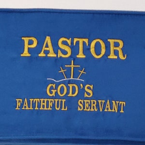 Pastor - Kneeling Cushion with handle and rear zipper for your prayer requests and prayer notes! Also available in Purple