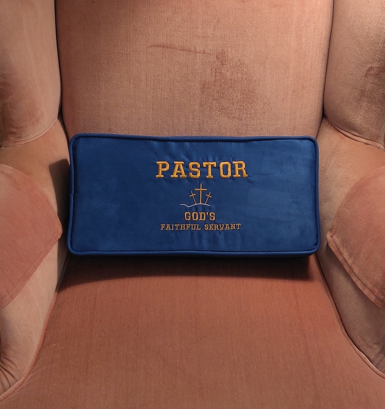 Pastor Kneeling Cushion Made in the US Also Available in Etsy