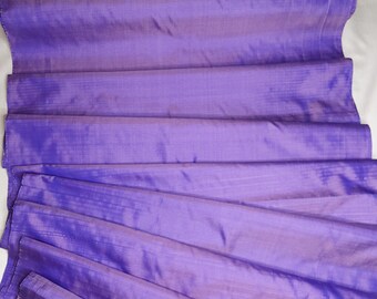 Iridescent Plum Pure Silk, 100% Silk Taffeta, TGOS