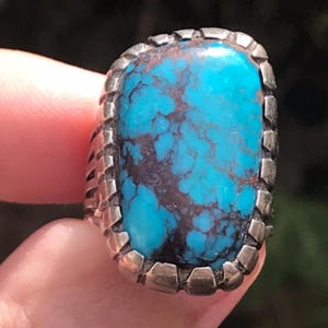 Vintage Divine Bisbee Diné (Navajo) Sterling Ring