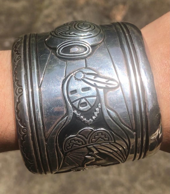 178g Thomas Singer Yei, Thunderstorm, Sunrise, Mountain Range Cuff