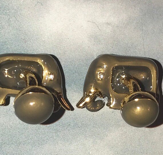 Fabergé Russian Imperial Elephant Cufflinks from … - image 9