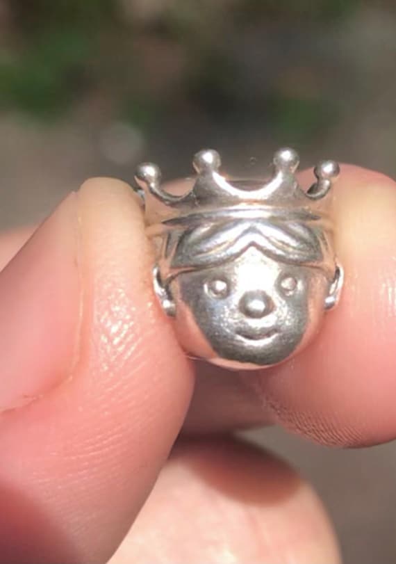 Authentic Retired Pandora Original Little Prince Charm 791959