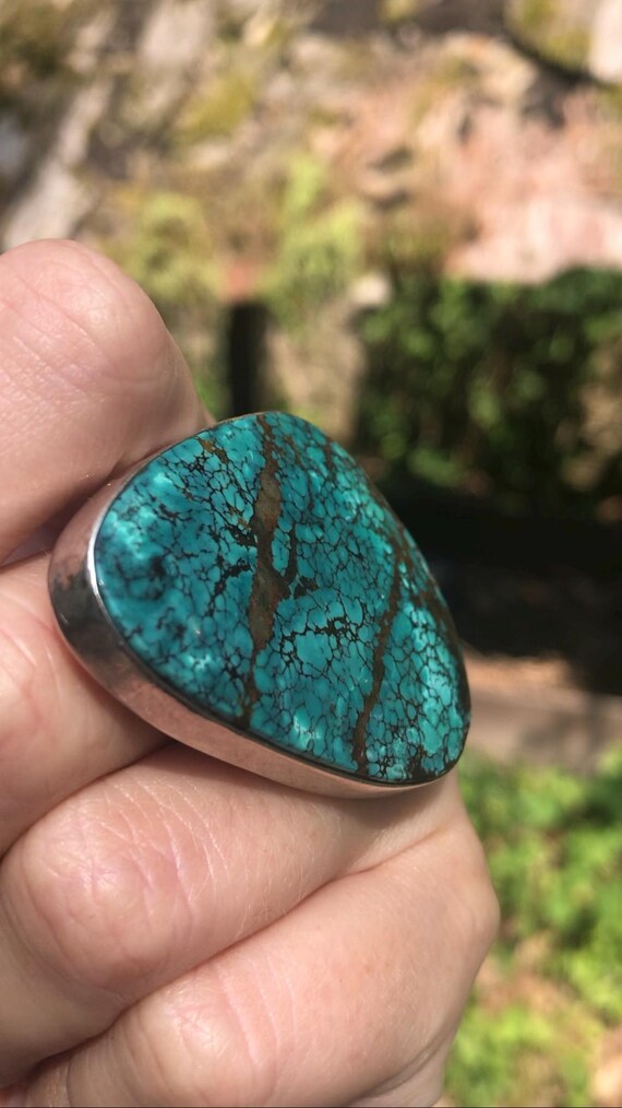Lagoon Turquoise Artists' Ring - image 3