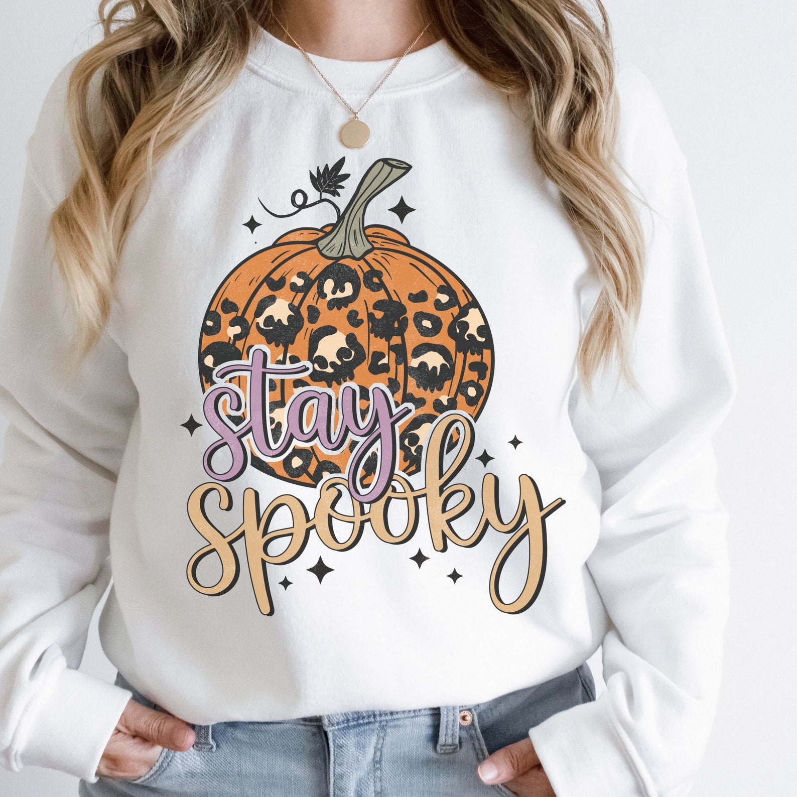 Halloween Sweatshirt Creepy Halloween Sweatshirt Spooky - Etsy