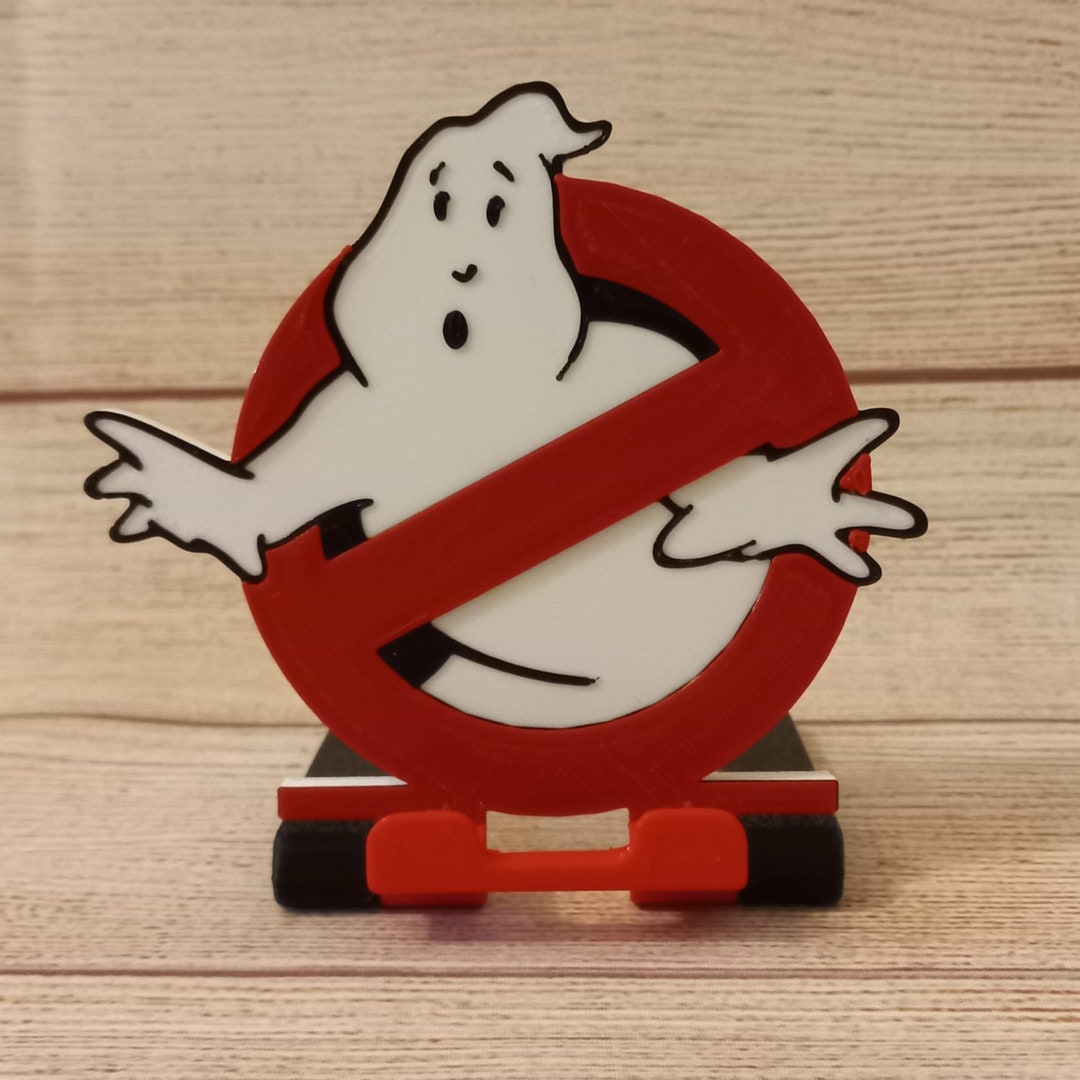 Ghostbusters Foldable Mobile Holder STL File Etsy