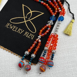 JUZU: &quot;Circus Clown&quot; Buddhist Prayer Beads