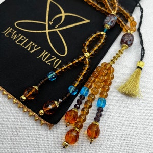 JUZU: &quot;Venetian Sunset&quot; Buddhist Prayer Beads