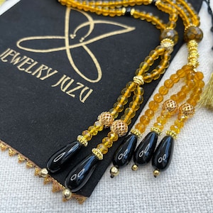 JUZU: &quot;Golden Goddess&quot; Buddhist Prayer Beads