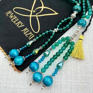 JUZU: &quot;Mermaid Mirage&quot; Buddhist Prayer Beads