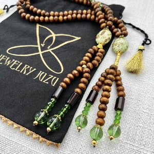 JUZU: &quot;Jungle Royalty&quot; Buddhist Prayer Beads