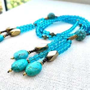 JUZU: &quot;Turquoise Treasure&quot; Buddhist Prayer Beads