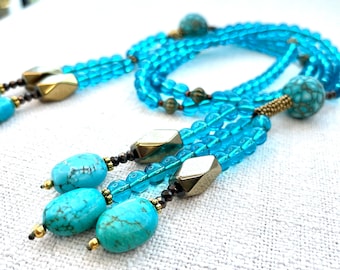 JUZU: &quot;Turquoise Treasure&quot; Buddhist Prayer Beads