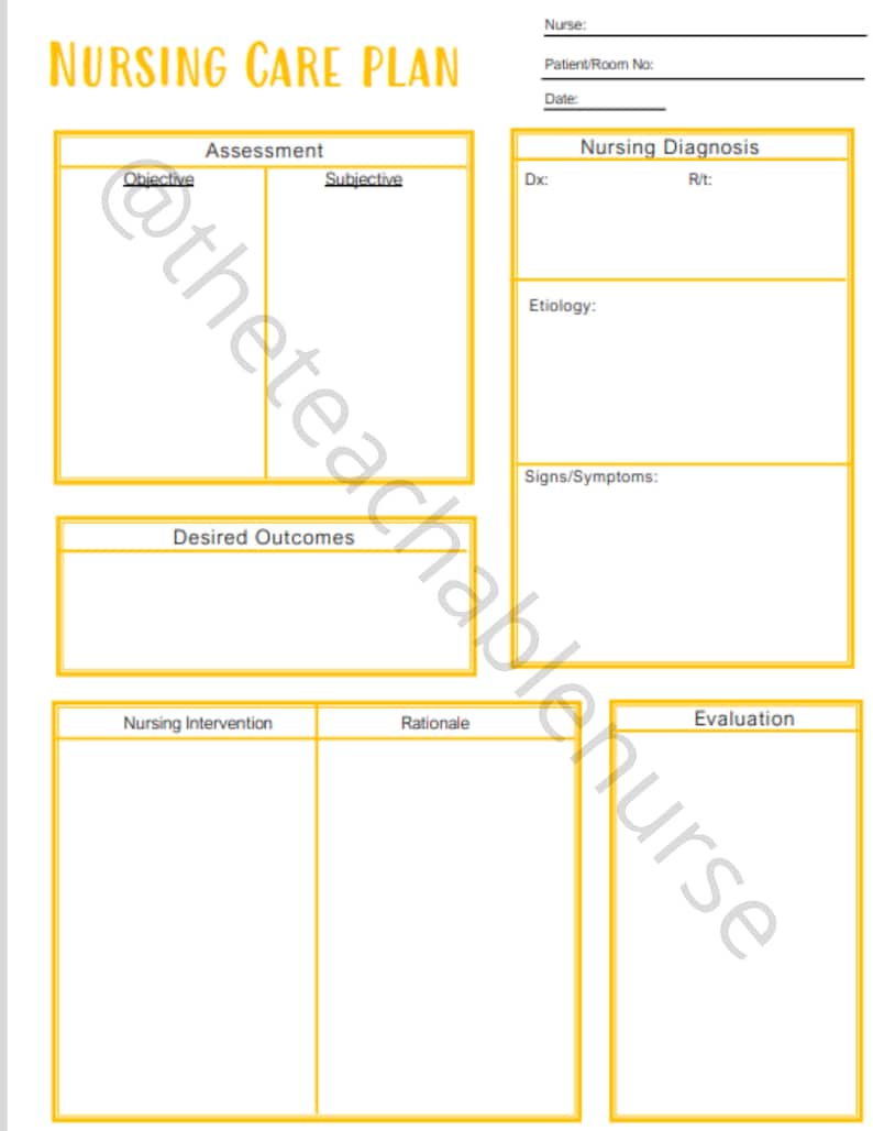 Nurse Template Bundle Gold Etsy Nurse Template Bundle Gold Etsy