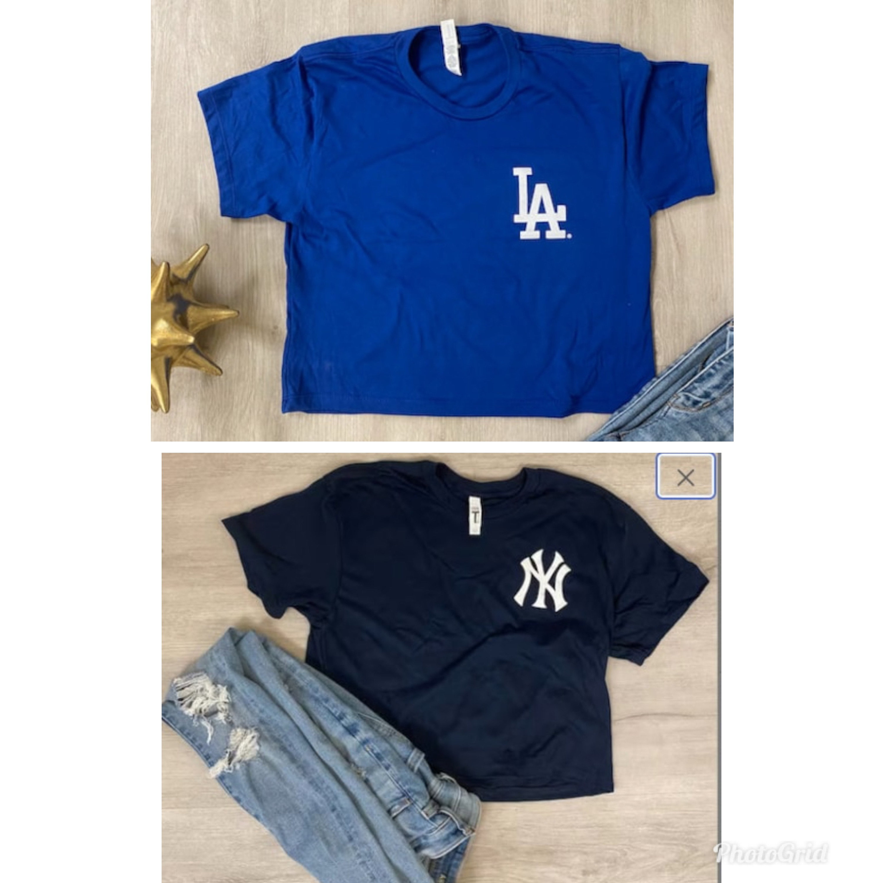 PinkRockShop NY Yankees - Women's Crop Top Shirt