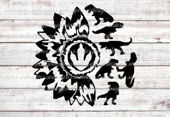 Free Free 50 Sunflower Dinosaur Svg SVG PNG EPS DXF File