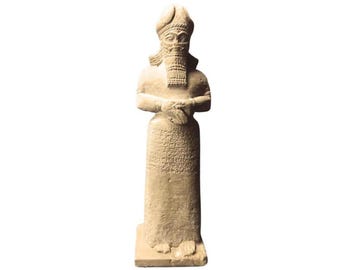 Statue of Nabu, Mesopotamian king of wisdom and knowledge,Assyrian king,Babylon Statue, Scale: 1/10