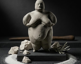チャタルヒュユクの女性像：新石器時代の豊穣の女神のレプリカ - Etsy 日本