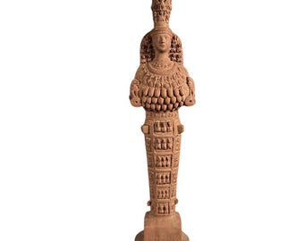 Estatua de Artemisa de Éfeso hecha a mano: decoración de altar de la diosa de la fertilidad
