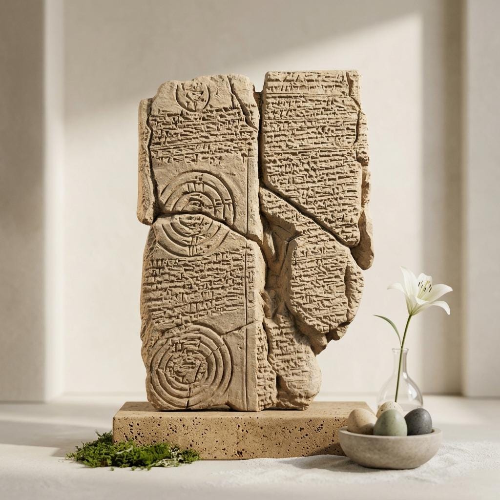 Venus Tablet Replica: Ancient Babylonian Star Map, Astronomy