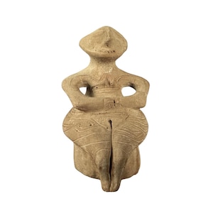 Venus of Pazarzhik Replica - Ancient Thracian Goddess Figurine - Handcrafted Terracotta Statue - Historical Artifact - Collectible Ancient