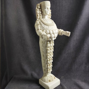 Artemis of Ephesus Megabyxus Anatolian, Roman Goddess Statue, Large Statue image 8